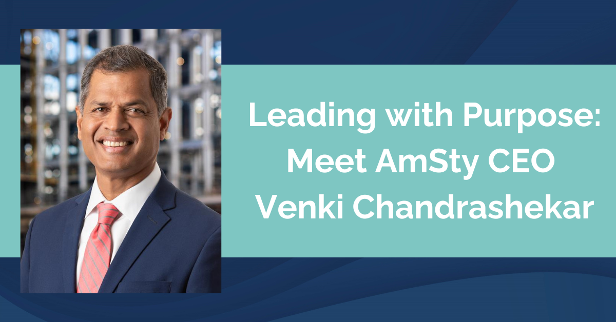 Leading with Purpose: Meet AmSty CEO Venki Chandrashekar